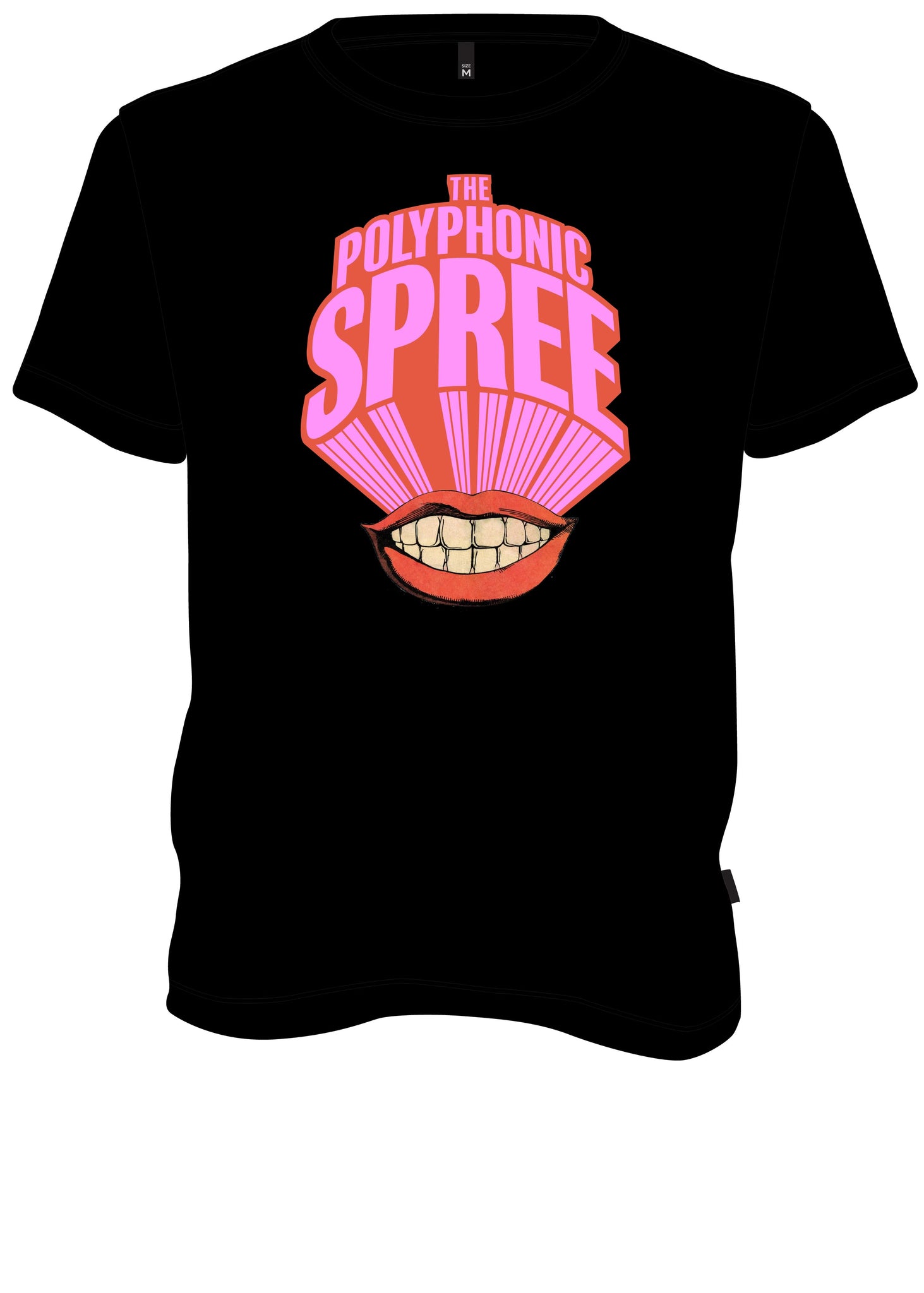 The Polyphonic Spree Smile Black Shirt